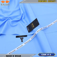 Wash N Wear Unstitched Gents Suit 111