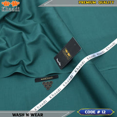 Wash N Wear Unstitched Gents Suit 112