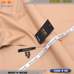 Wash N Wear Unstitched Gents Suit 109