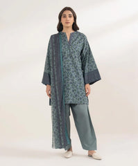 3 Piece - Digital Printed Lawn Suit 98