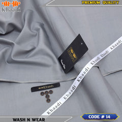 Wash N Wear Unstitched Gents Suit 114