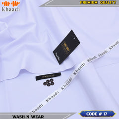 Wash N Wear Unstitched Gents Suit 117