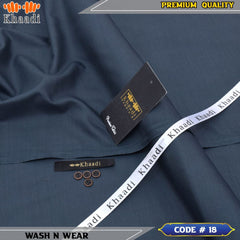 Wash N Wear Unstitched Gents Suit 118