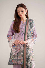 3 Piece - Digital Printed Lawn Embroidered Suit 99